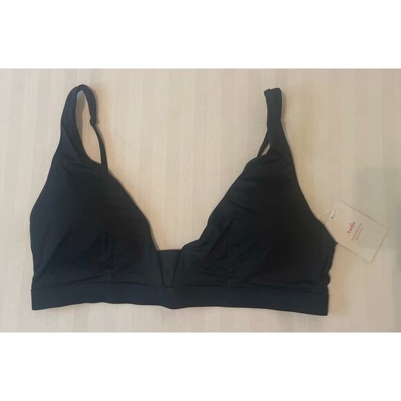 ANDIE Swim - The Tahiti Top - Black - Size XL - NWT - Picture 2 of 6